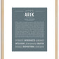 Arik | Name Art Print