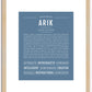 Arik | Name Art Print