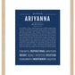 Ariyanna | Name Art Print