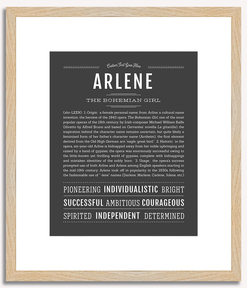 Arlene | Name Art Print