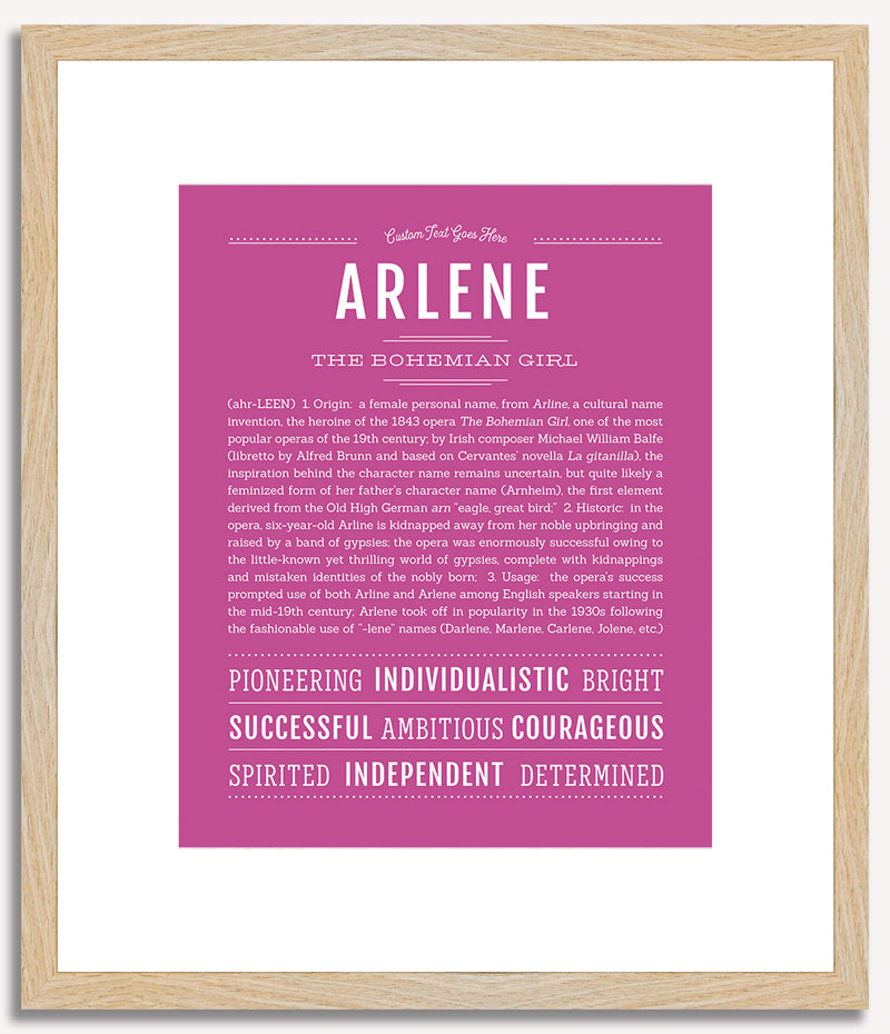 Arlene | Name Art Print