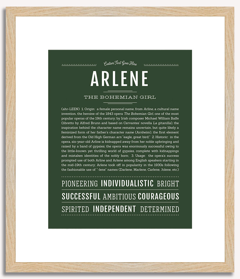 Arlene | Name Art Print