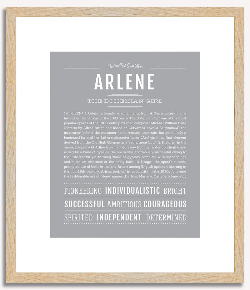 Arlene | Name Art Print