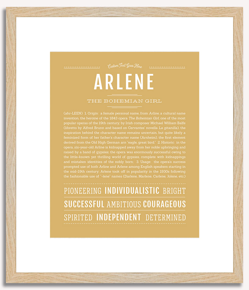 Arlene | Name Art Print