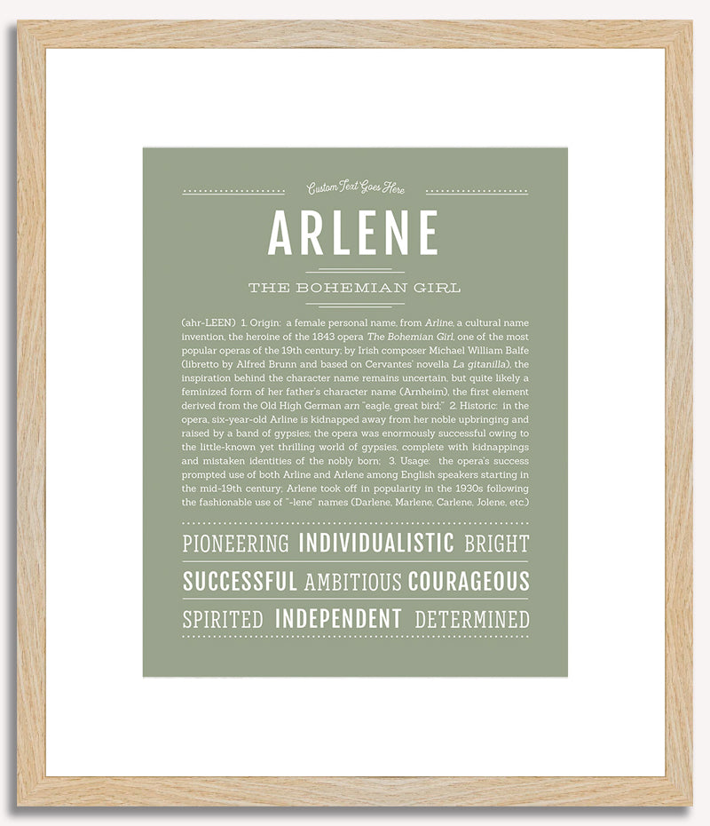 Arlene | Name Art Print