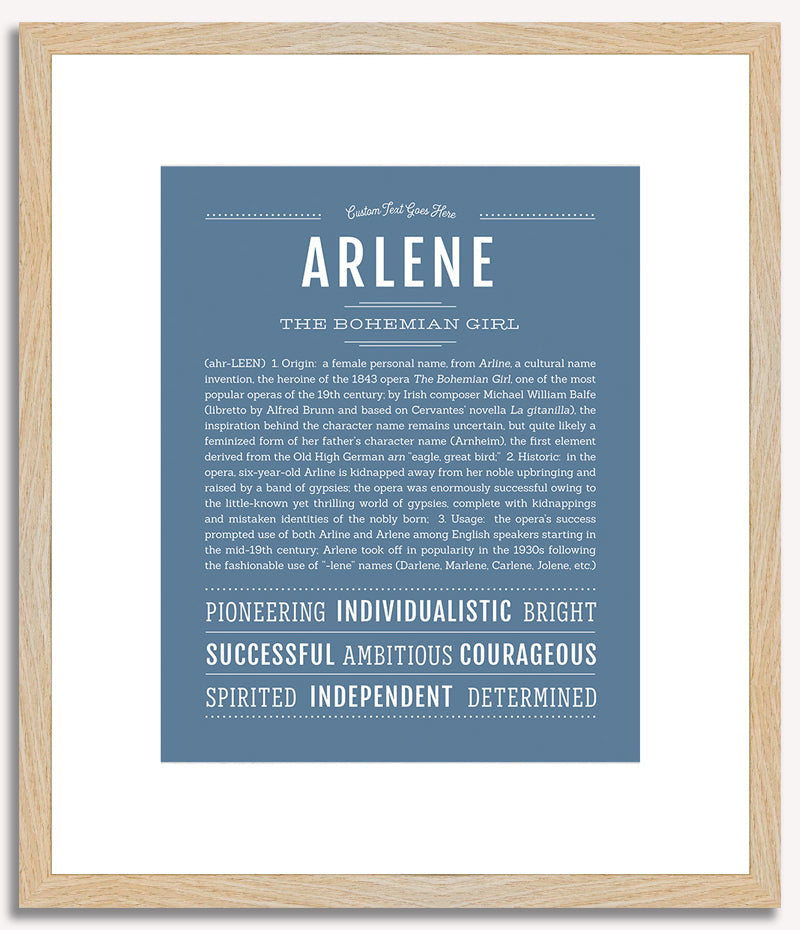 Arlene | Name Art Print