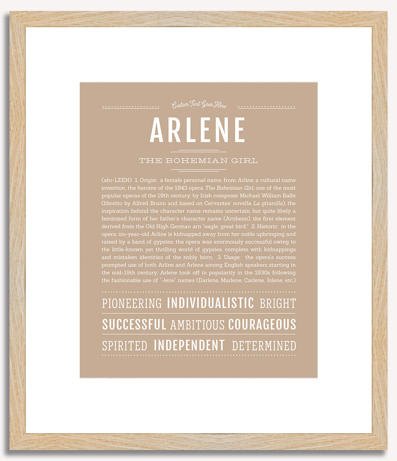 Arlene | Name Art Print