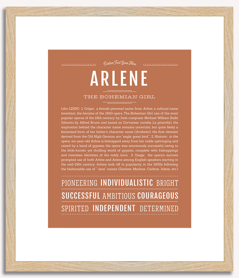 Arlene | Name Art Print