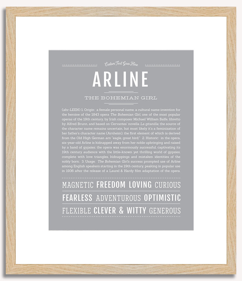 Arline | Name Art Print