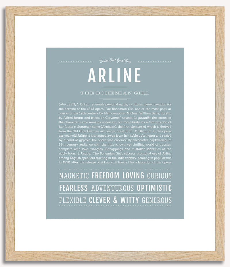 Arline | Name Art Print