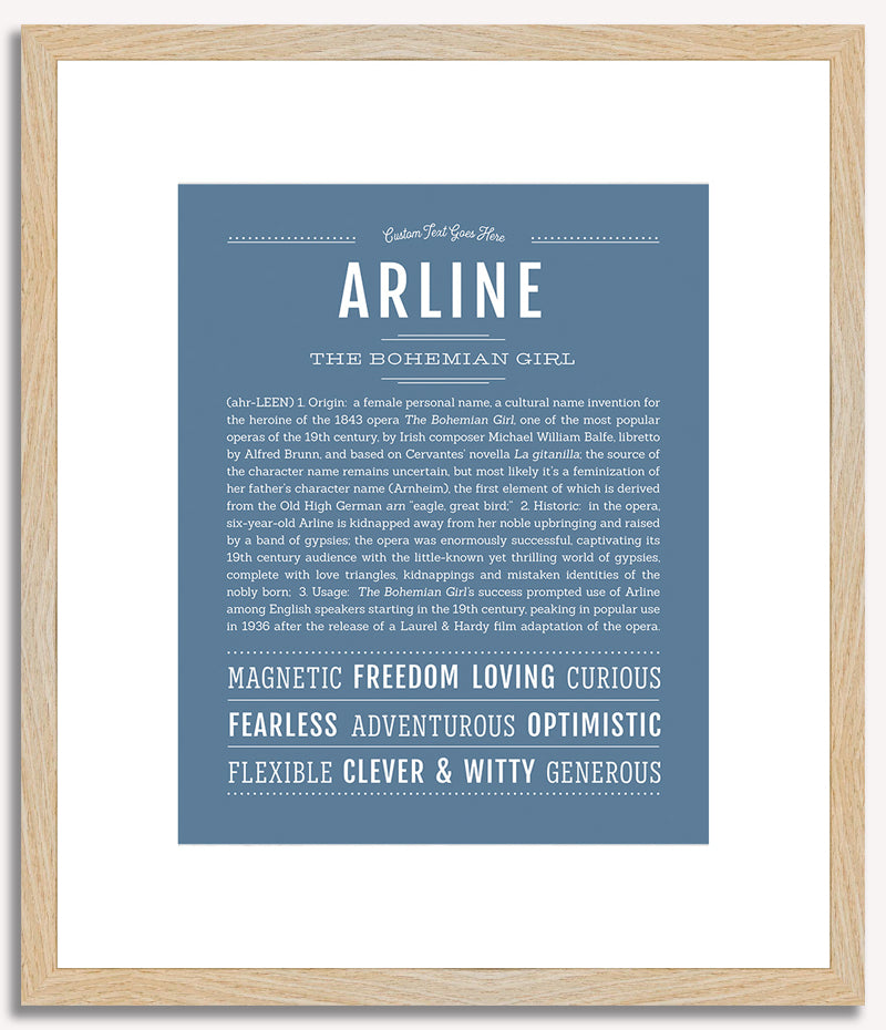 Arline | Name Art Print