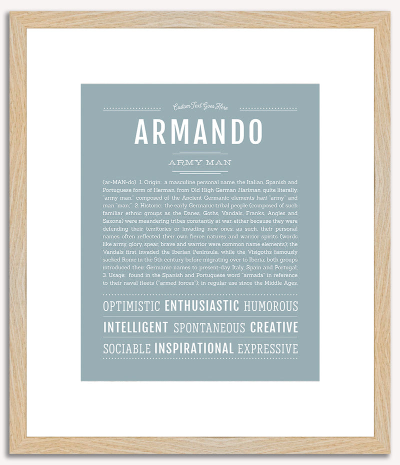 Armando | Name Art Print