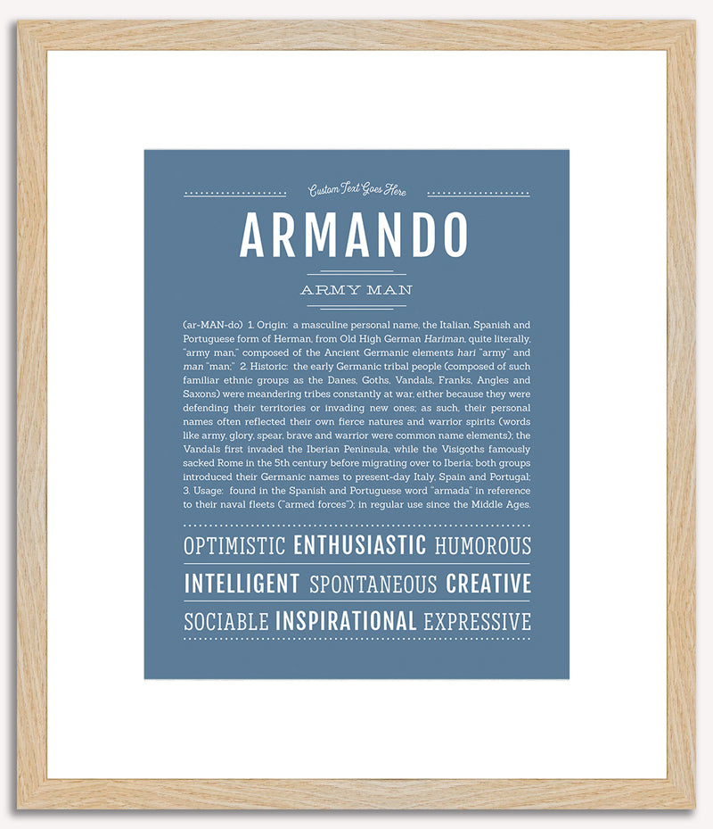 Armando | Name Art Print