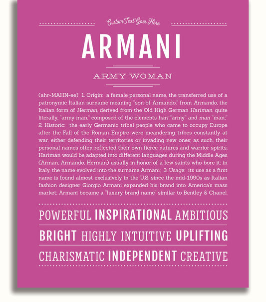 Frame Options | Dark Pink | No Frame
