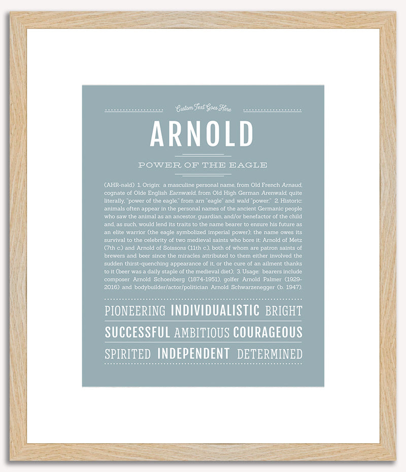 Arnold | Name Art Print