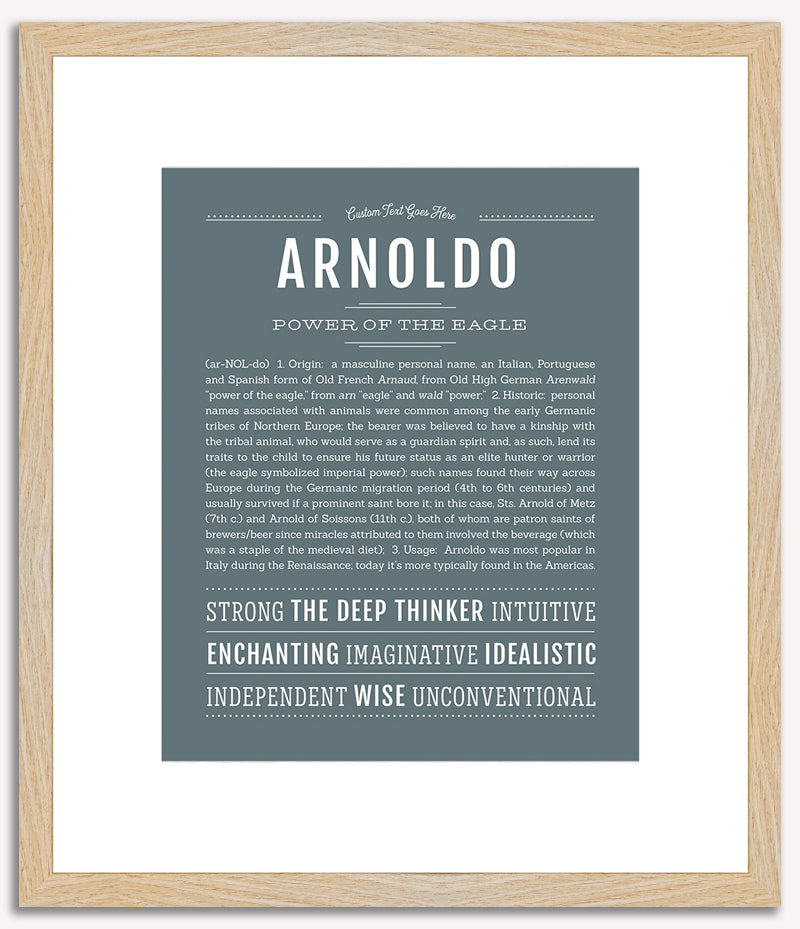 Arnoldo | Name Art Print