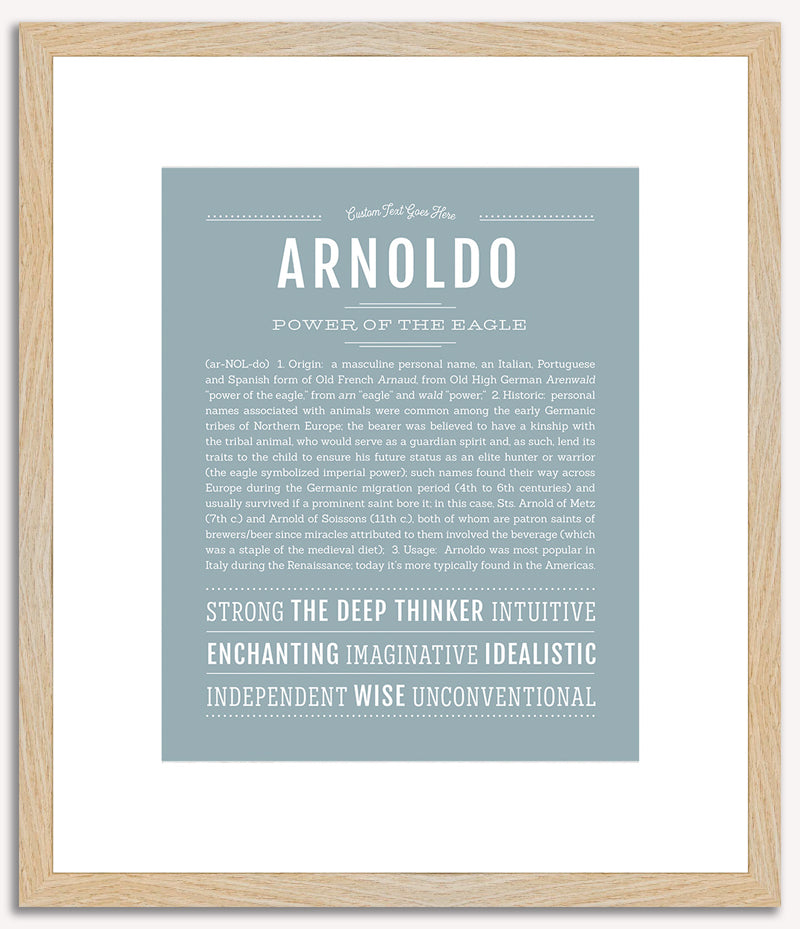 Arnoldo | Name Art Print