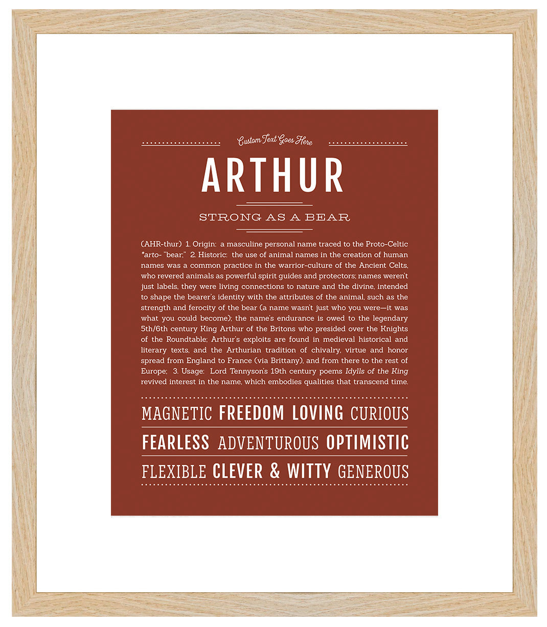 Frame Options | Bordeaux | Maple Frame, Matted