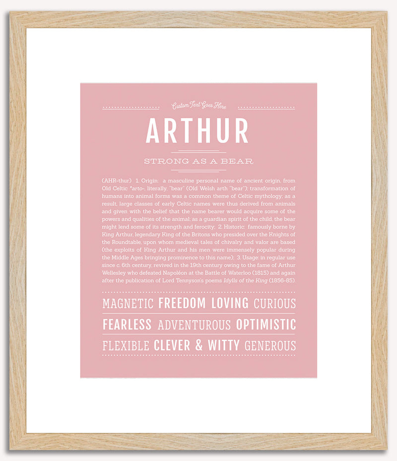 Arthur | Name Art Print