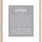 Arthur | Name Art Print