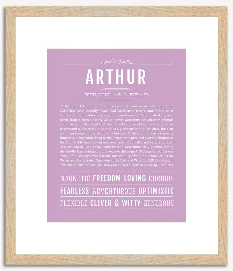 Arthur | Name Art Print