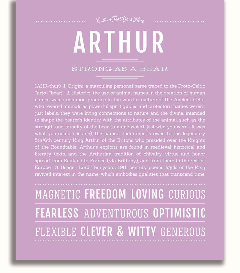 Frame Options | Lilac | No Frame