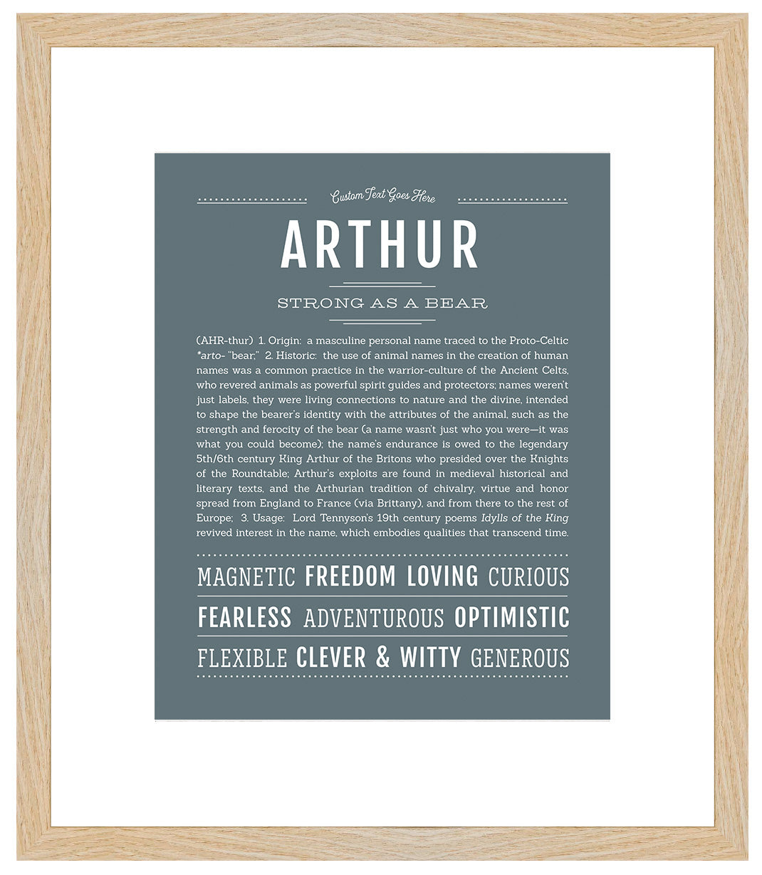 Frame Options | Night Rendezvous | Maple Frame, Matted