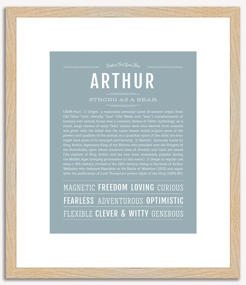 Arthur | Name Art Print