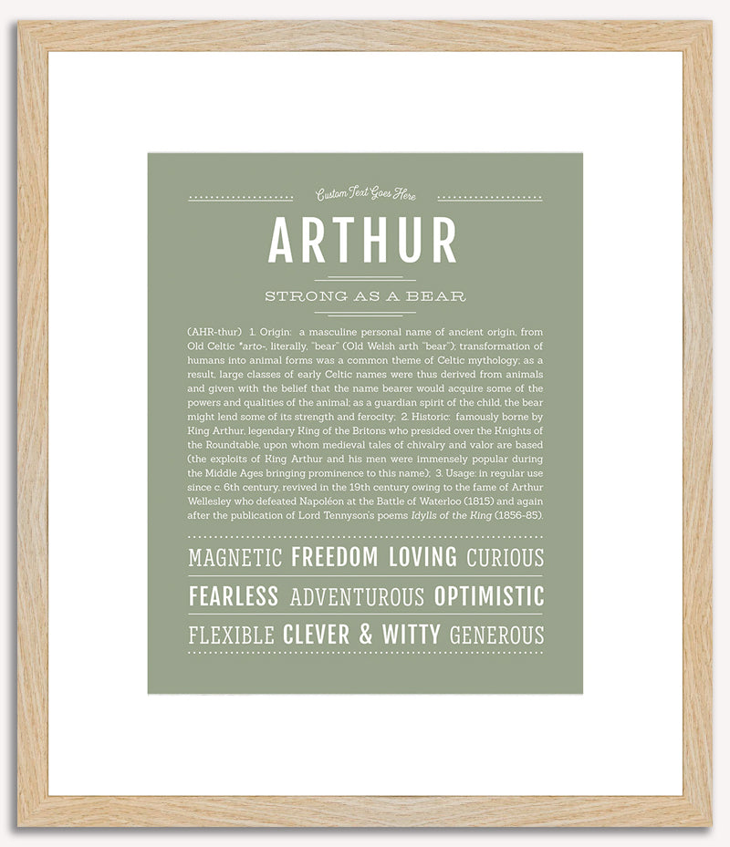 Arthur | Name Art Print