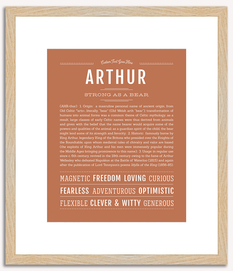 Arthur | Name Art Print