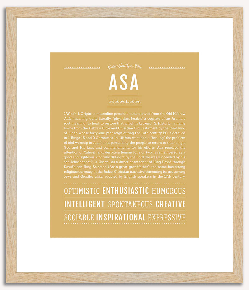 Asa | Name Art Print