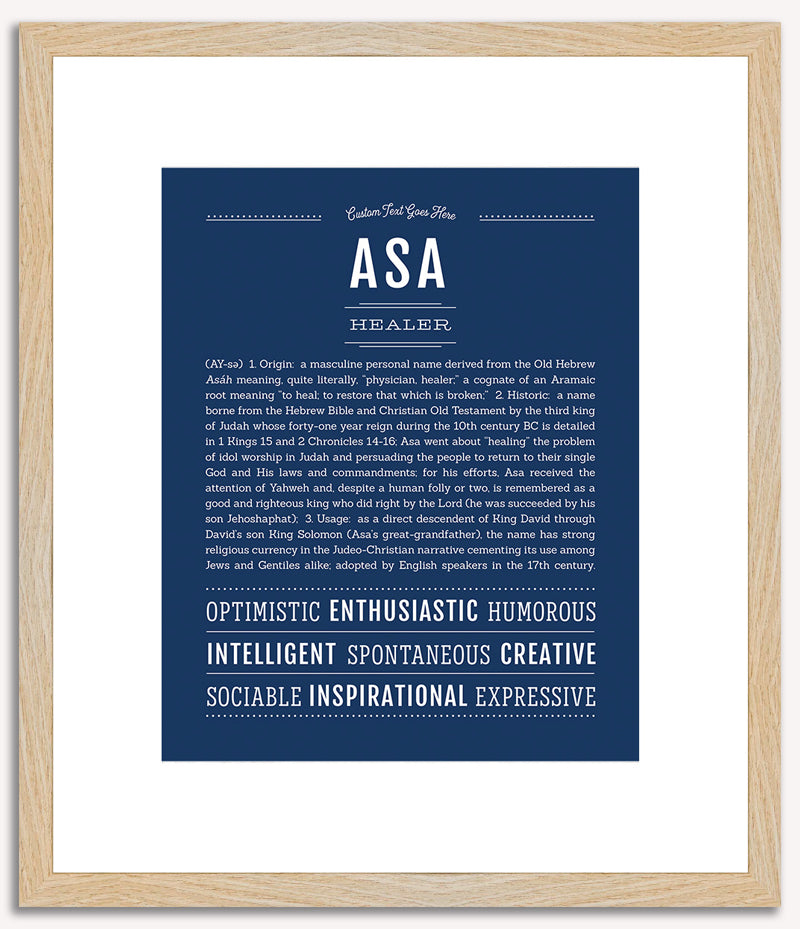 Asa | Name Art Print