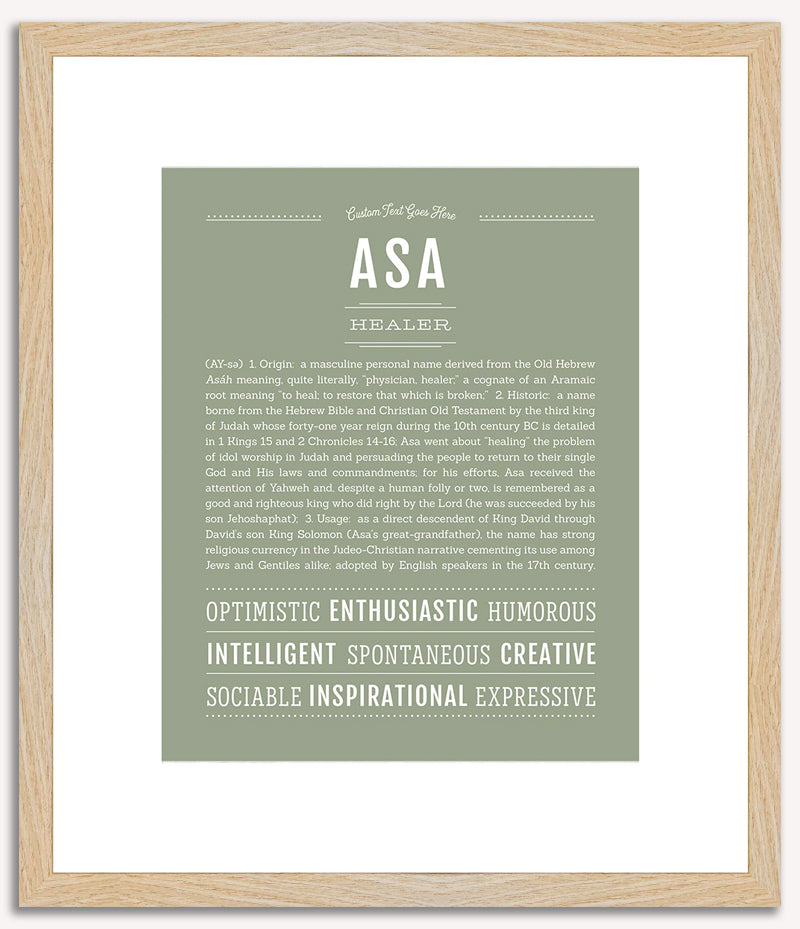 Asa | Name Art Print