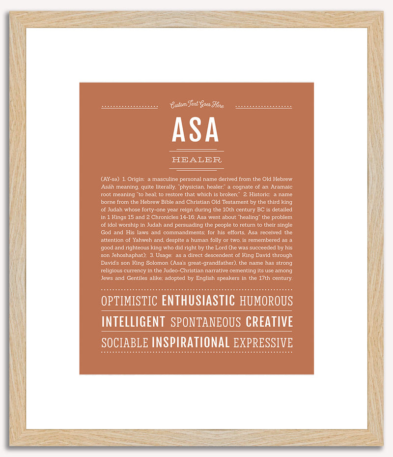 Asa | Name Art Print