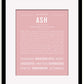 Frame Options | Dusty Rose | Black Frame, Matted