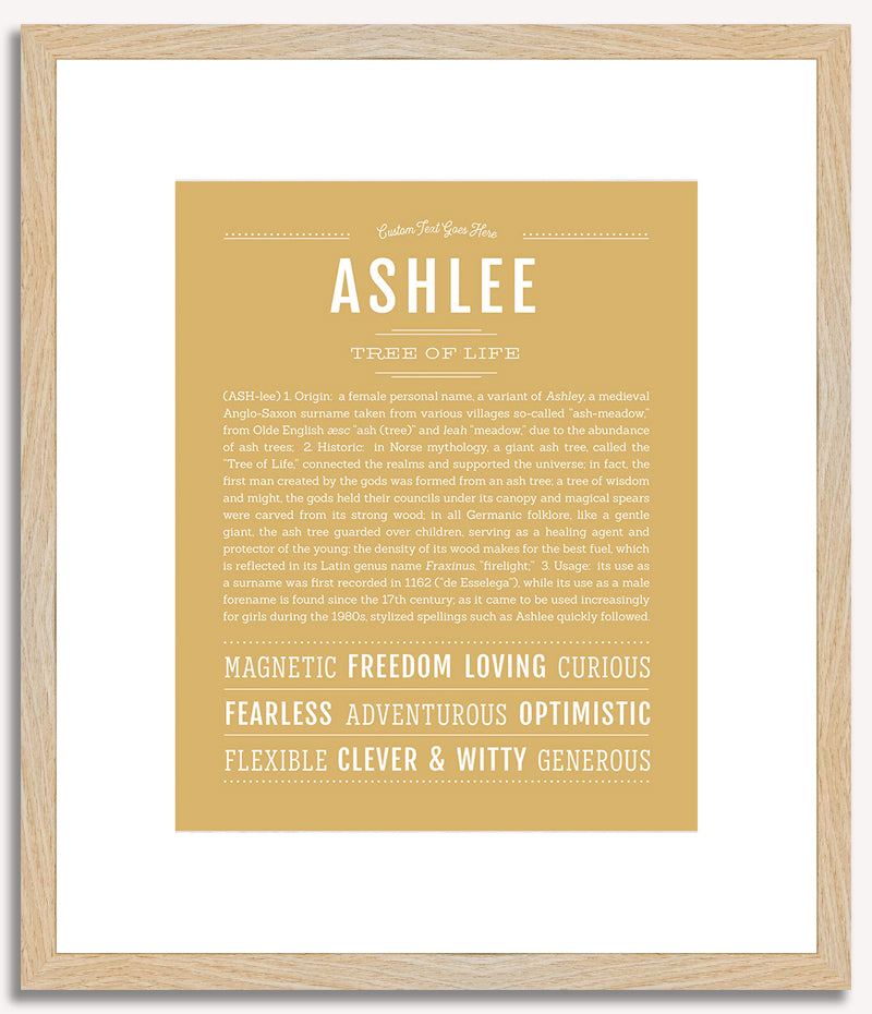 Ashlee | Name Art Print