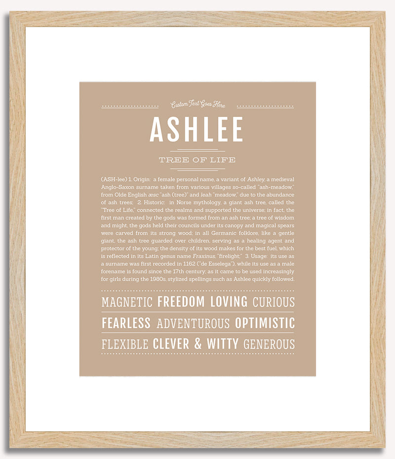 Ashlee | Name Art Print