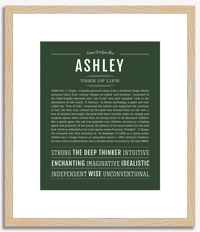 Ashley | Name Art Print