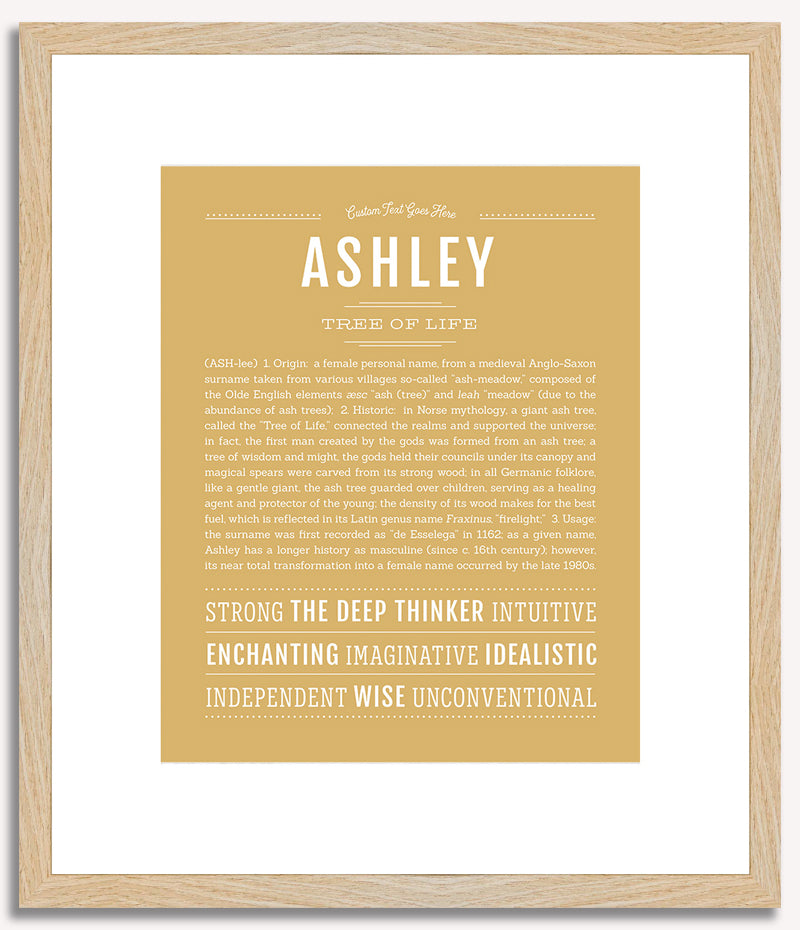 Ashley | Name Art Print