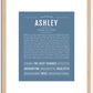 Ashley | Name Art Print