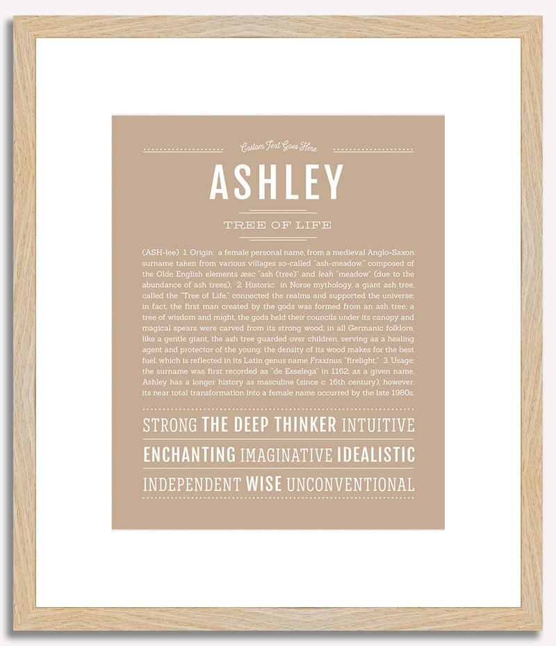 Ashley | Name Art Print