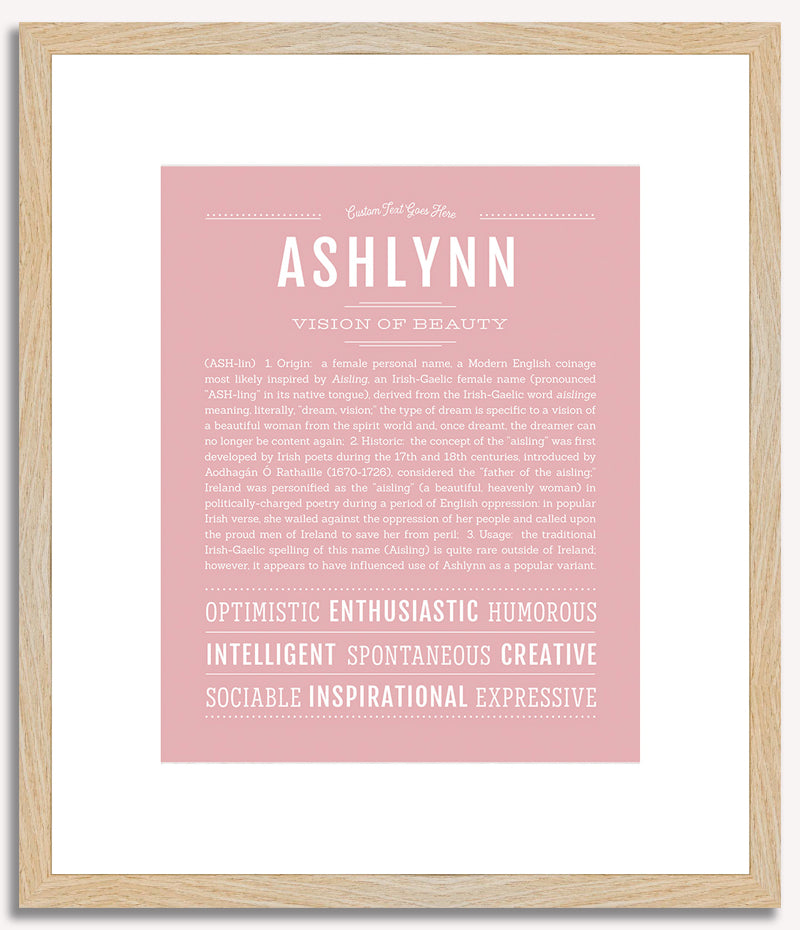 Ashlynn | Name Art Print