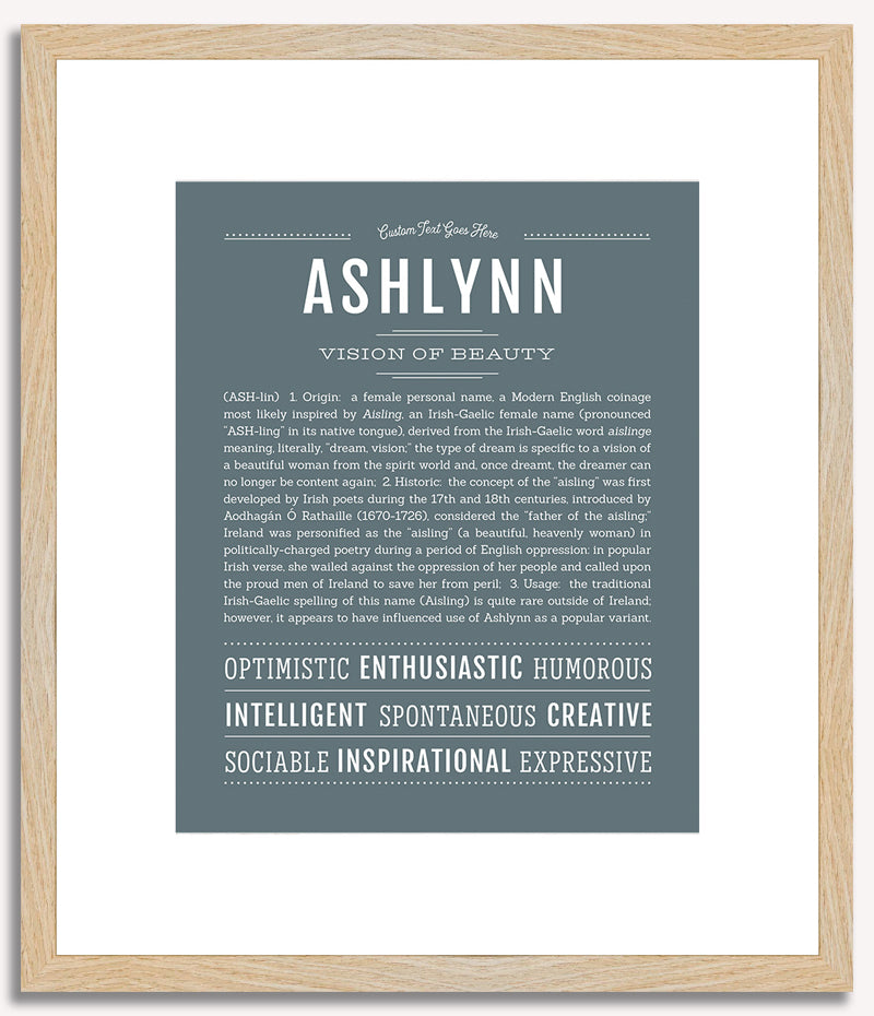 Ashlynn | Name Art Print