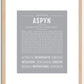 Aspyn | Name Art Print