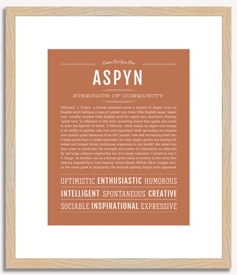 Aspyn | Name Art Print