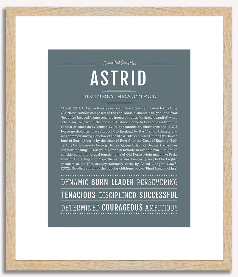 Astrid | Name Art Print