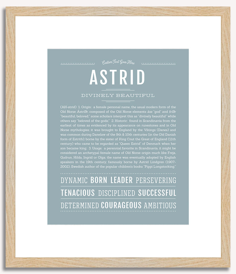 Astrid | Name Art Print