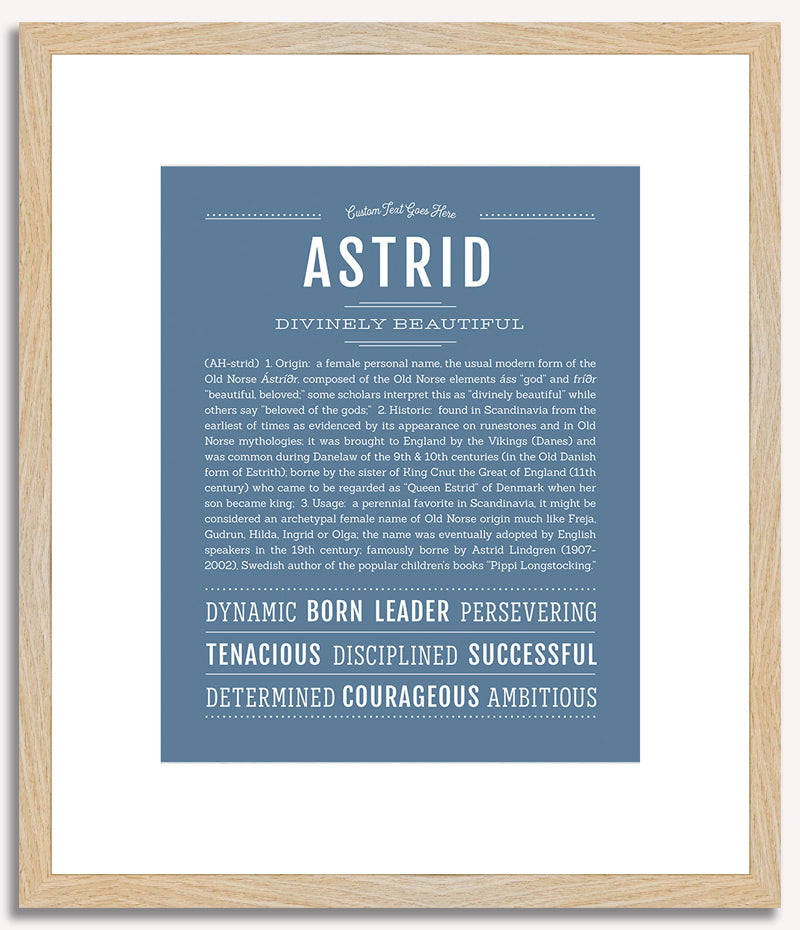 Astrid | Name Art Print