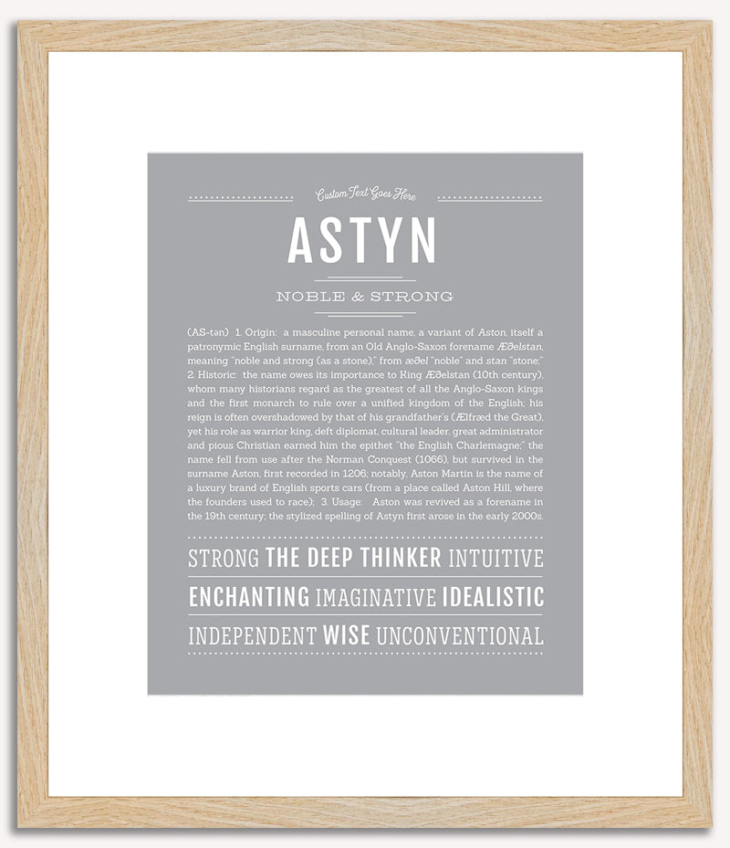 Astyn | Name Art Print