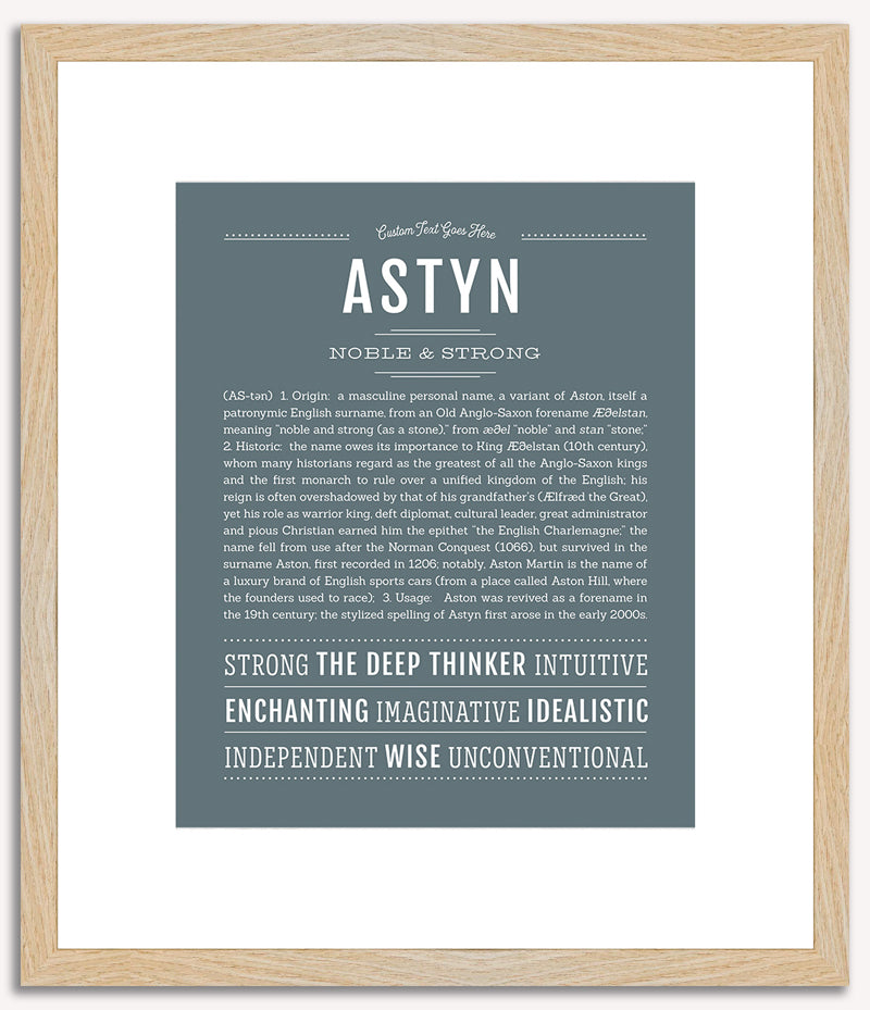 Astyn | Name Art Print